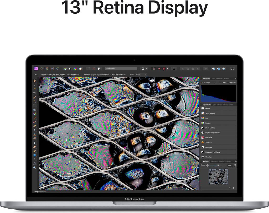 MacBook Pro 13" space grau, 2022, Apple M2 8C10G, 8GB, Produktbild 4