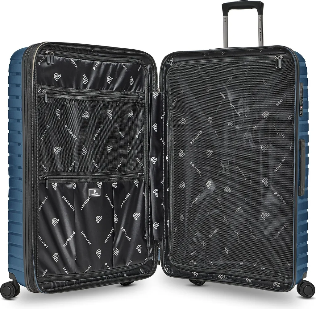Valigia Pactastic Collection 04 Navy Blue Metallic - Chic & Durable - 3