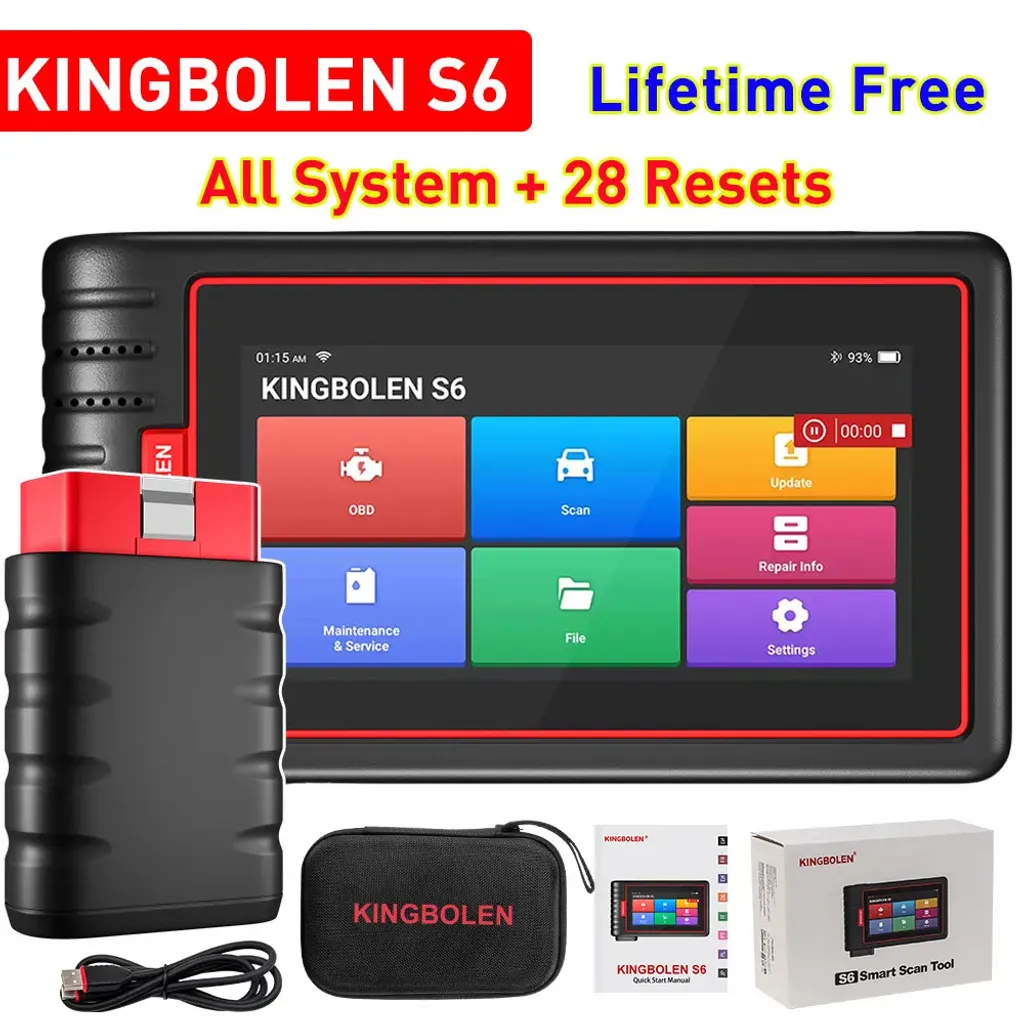Scanner auto Bluetooth avec 28 fonctions de service et reset gratuit - 2