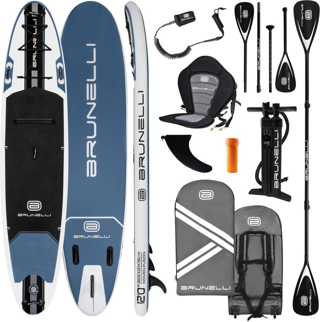 BRUNELLI 12.0 Woven X Fusion Double Layer iSUP Board aufblasbar Stand Up Paddle Type B
