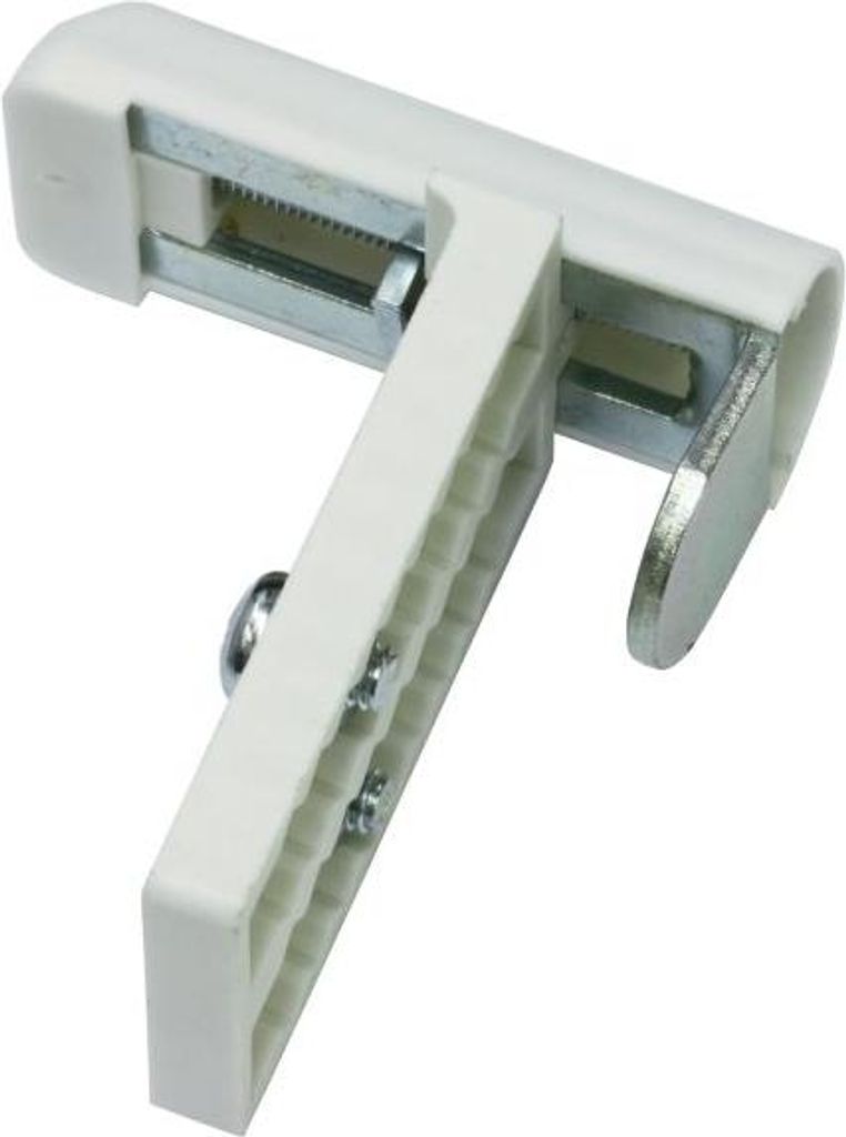 Gardinia Klemmträger Universal weiß, 2 Stück Produktbild 