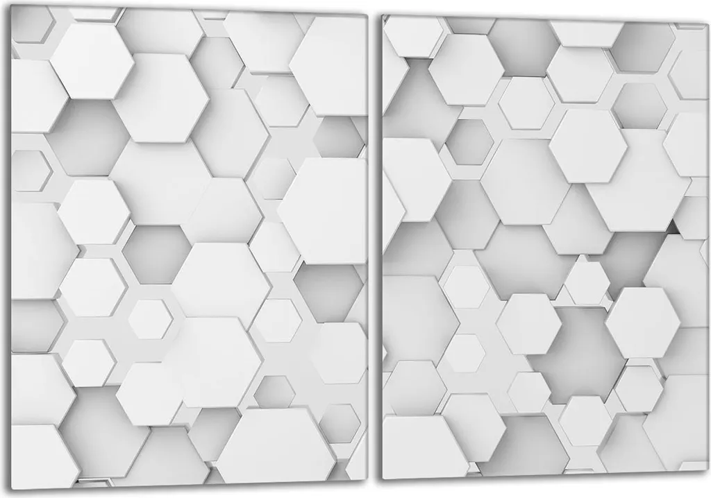 Piastre Protezione Piano Cottura 2x40x52 cm Vetro Ceramica Pro