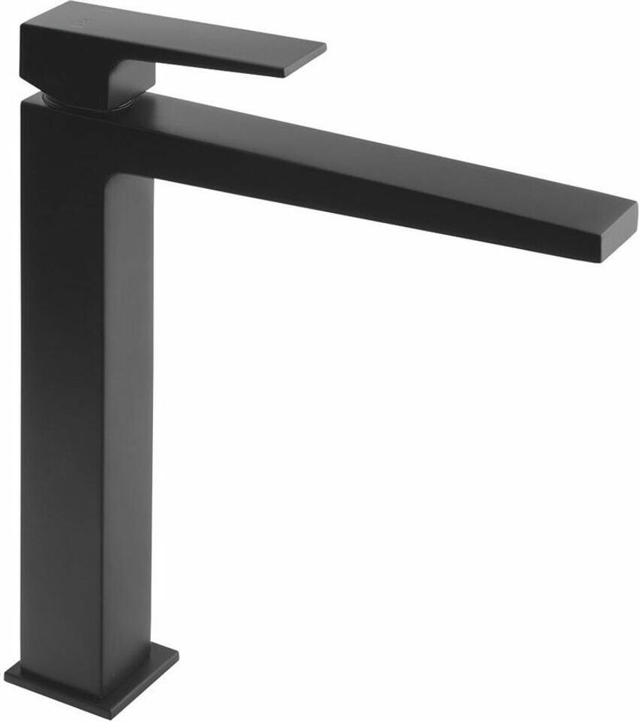 DIMY Waschtischarmatur, hoch, verlängerter Einlauf, schwarz