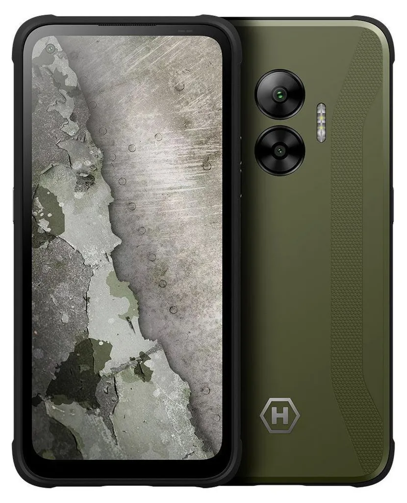 Smartphone 5G Hammer Blade V 256GB Vert : Fini les écrans cassés en pro
