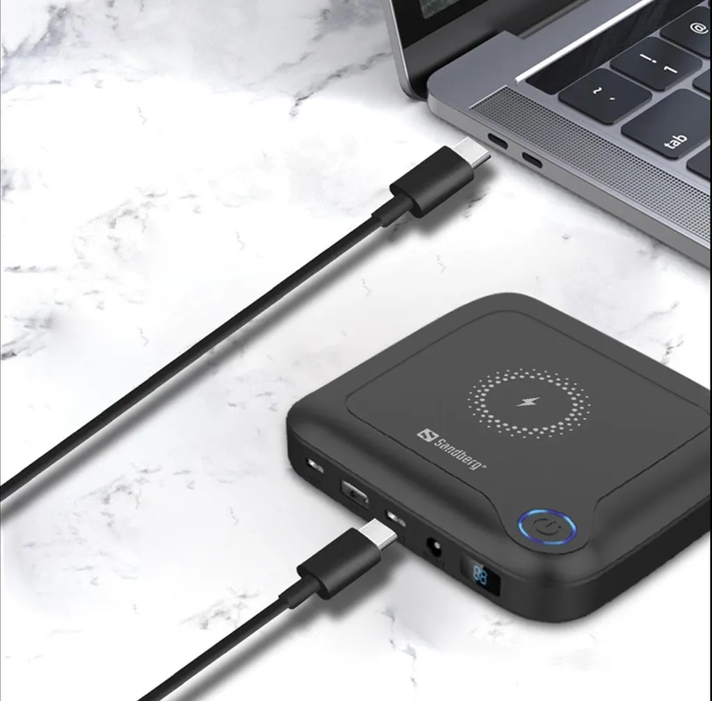 Sandberg Tout-en-1 Hub USB-C Multiport avec Adaptateur HDMI 4K et RJ45