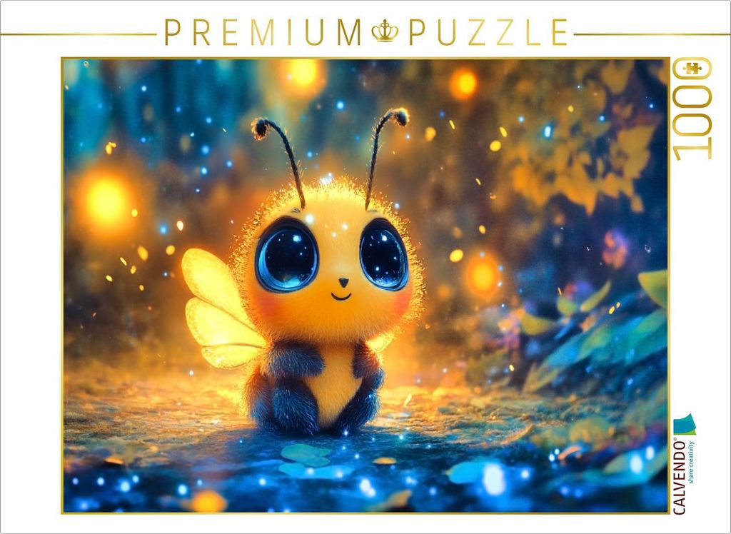 CALVENDO Puzzle Goldstaub in der Luft | 1000 Teile Lege-Größe 64x48cm Foto-Puzzle für glückliche Stunden