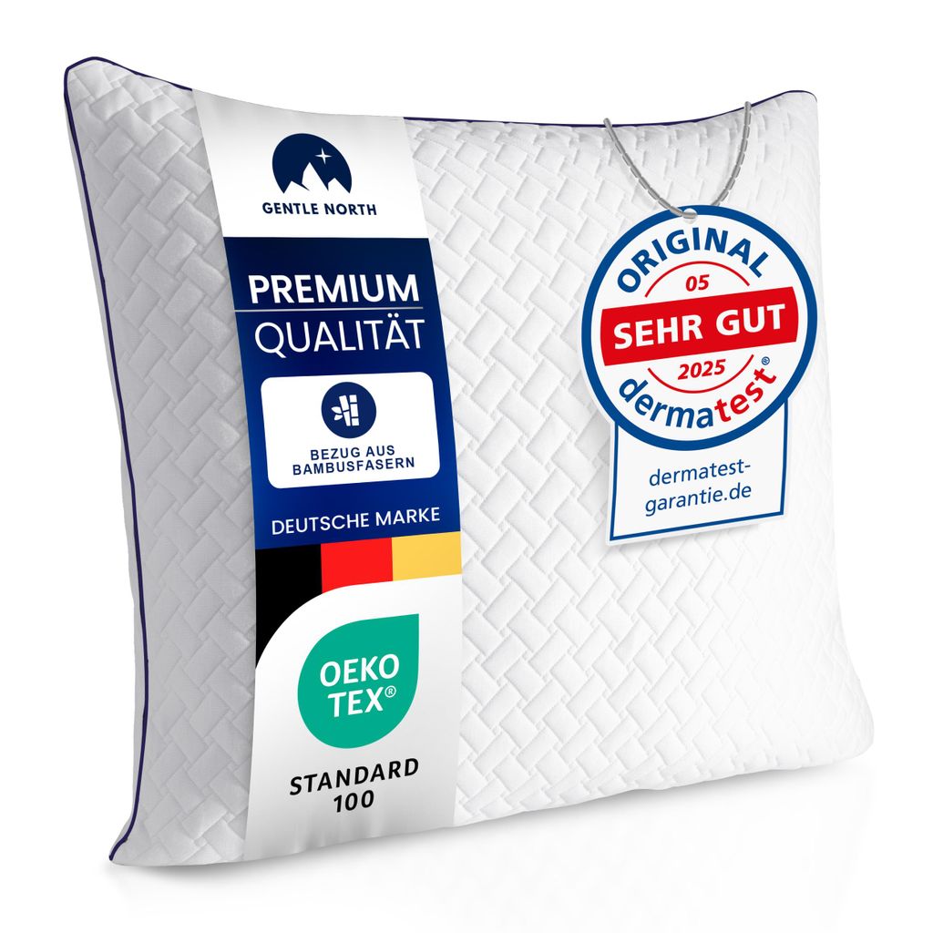 Hotelqualität Kopfkissen 80x80 Hochwertige Kopfkissen aus Produktbild 