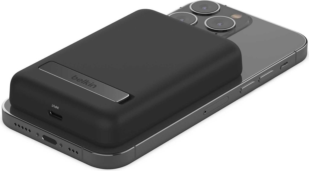 Belkin magnet./drahtl. Powerbank 5.000mAh schw.mit Fuß Produktbild 11