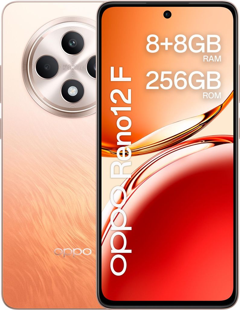 OPPO Reno12 F 4G 16,9 cm (6.67") Dual-SIM Android 14 USB Produktbild 
