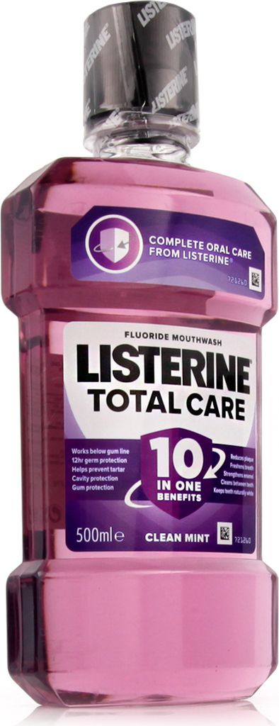 Listerine Mouthwash Total Care Clean Mint 500 ml Produktbild 