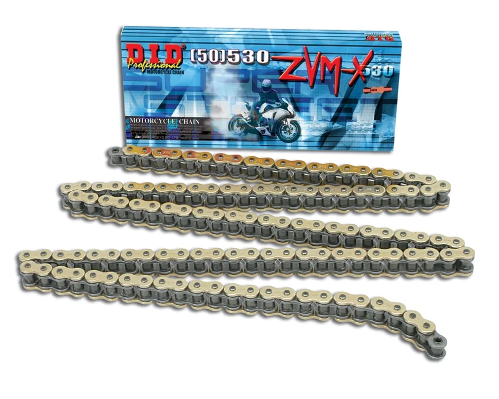 Chaîne de Transmission Moto DID 530ZVM-X - Kit Chaîne Renforcé X-Ring D
