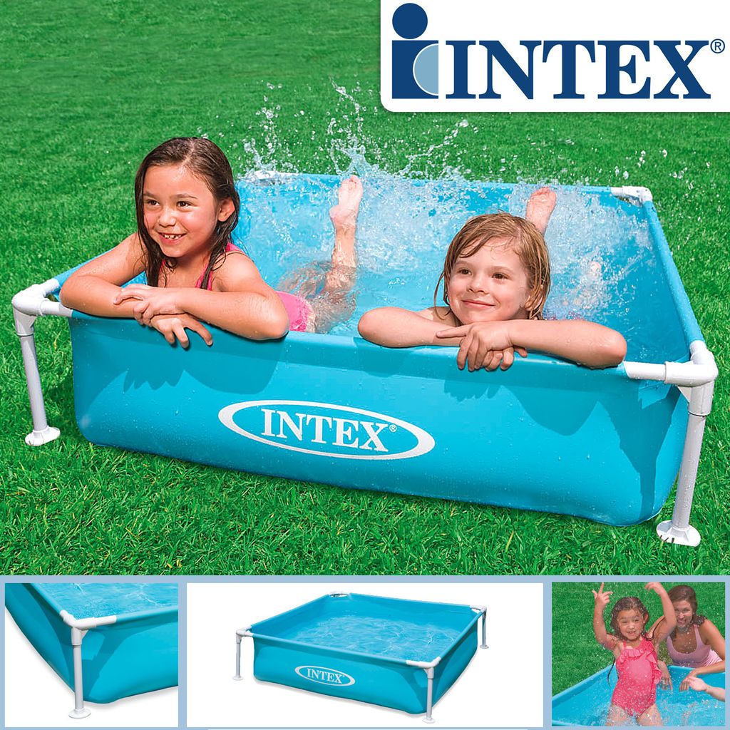 INTEX Schwimmbecken Mini Frame 122 x 122 x 30 cm 57173NP Produktbild 29