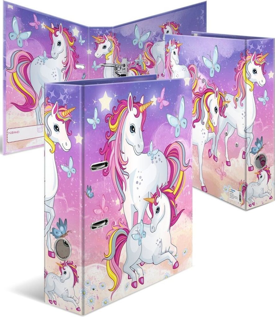 HERMA Kindergarten-Motivordner "Einhorn" DIN A4