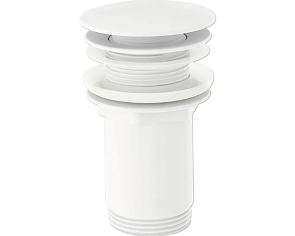 Sortie de lavabo RAVAK X01799 blanc mat massive contre fuites d'eau