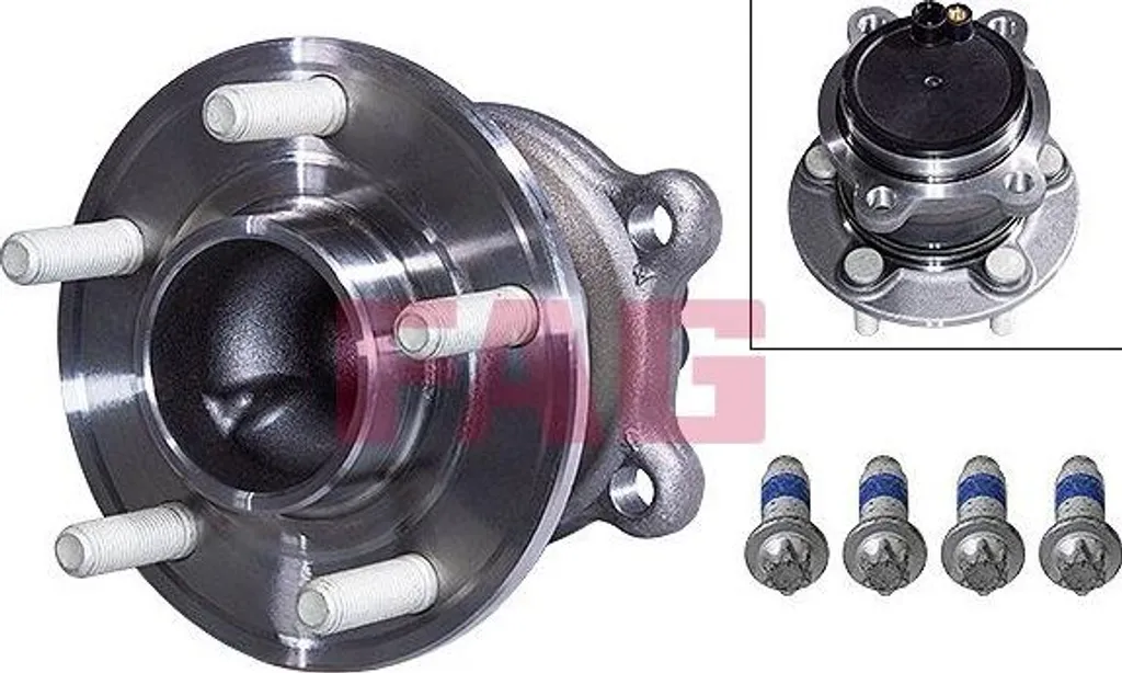 Kit roulement FAG 713679170 avec moyeu intégré Ford Kuga OE 1783318