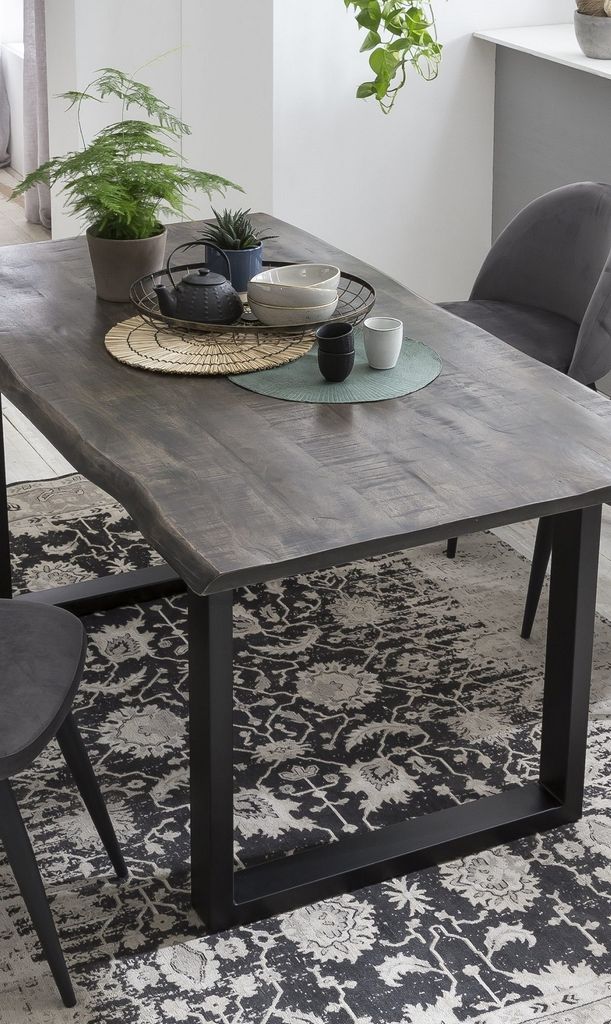 SIT Möbel Esstisch 160 x 85 cm | 40 mm Tischplatte Mango Produktbild 3