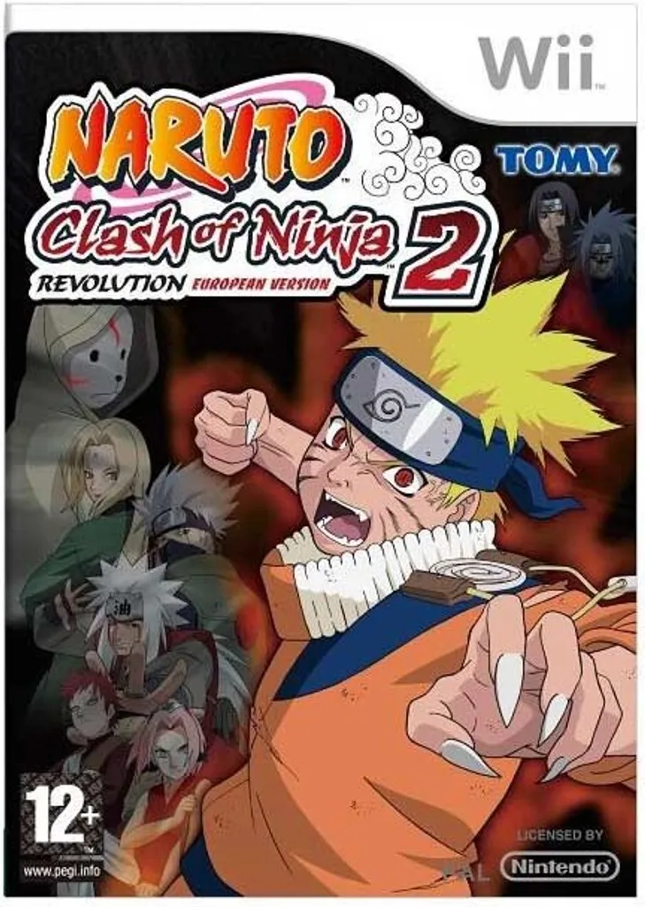 Naruto Shippuden Clash of Ninja Revolution 2 Wii Jeu Vidéo Version PAL