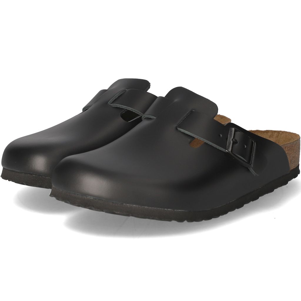 Birkenstock Boston BS 60191 Scarpa slip-on da uomo, Nero, Immagine del prodotto 