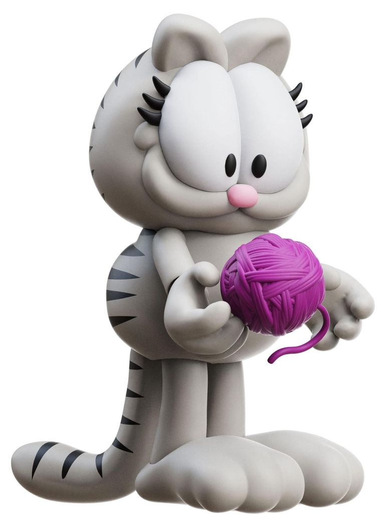 Figurine Garfield Nermal 10 cm Image du produit 
