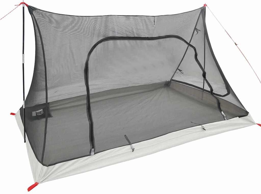 vidaXL Innenzelt Schwarz 220 x 128 x 110 cm Netz