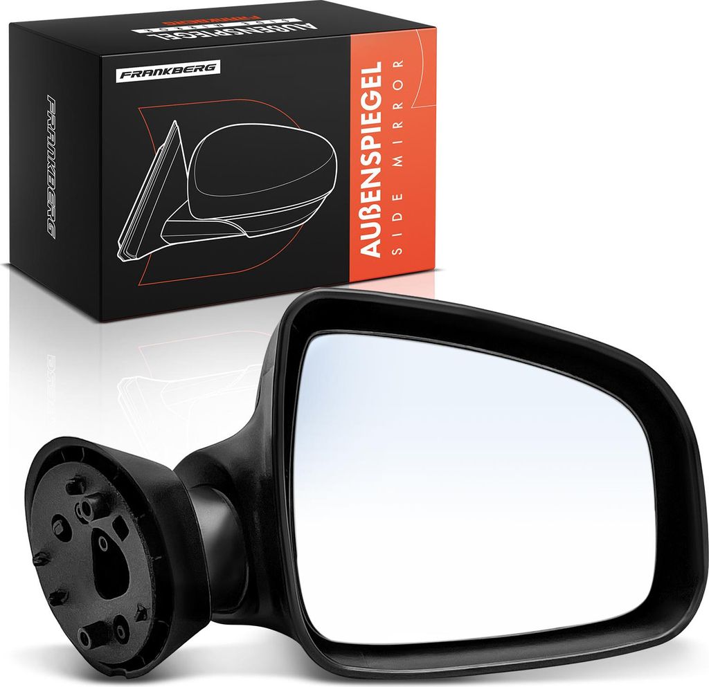 Frankberg 1x Außenspiegel Rechts für Dacia Duster Logan Renault Sandero LS FS KS US BS Bj ab 2004