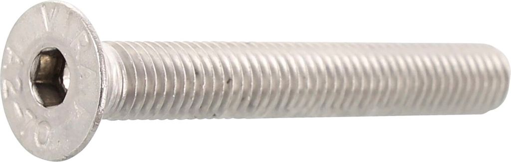 ISO10642 M 5x 45 Edelstahl A2-070 Senkschraube mit Innensechskant (DIN7991)