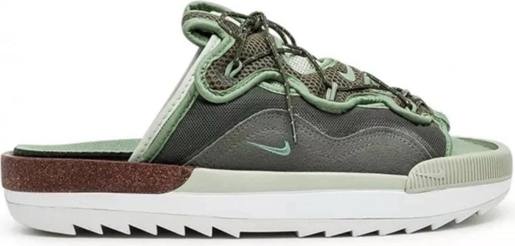 Nike Offline 2.0 - Herren Herren Sandalen Slipper Olive-Grün CZ0332-200 , Größe: EU 42 US 8.5