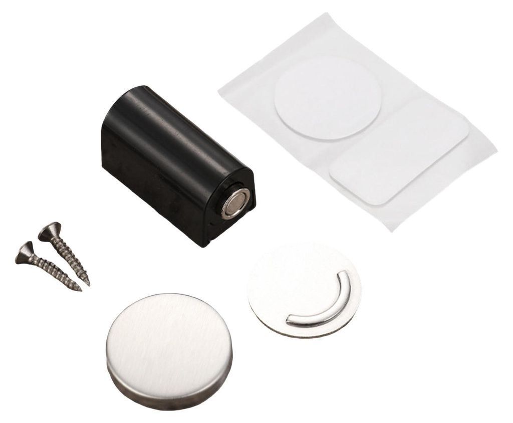 Magnetischer Türstopper, Wandschutz, kein Bohren erforderlich, kollisionssicher, windfest, robust, für Teppichböden, Fliesen, Beton und Holzböd...