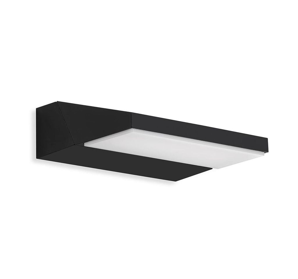 Lampada da esterno a LED orientabile IP44 4000K 10W nera Immagine del prodotto 