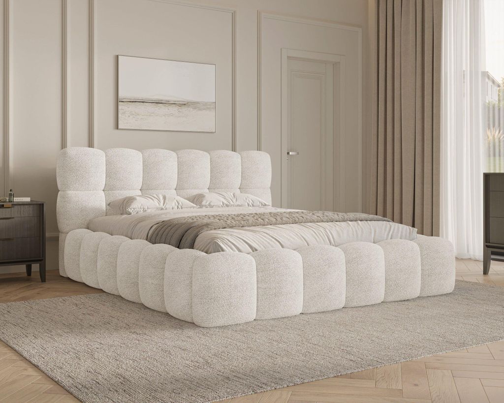 MOEBLO Polsterbett Bubble Bett 19 – Doppelbett im Produktbild 
