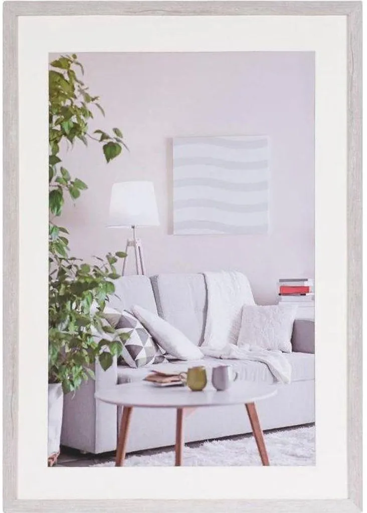 Cornice moderna 60x80 cm bianca - 1