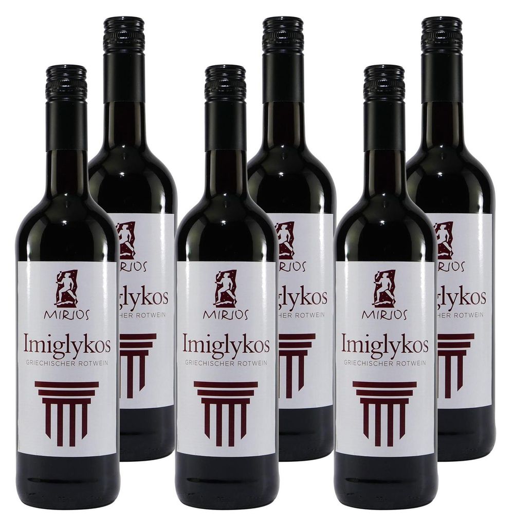 Mirios Imiglykos Rotwein -lieblich- (6 x 0,75L) Produktbild 