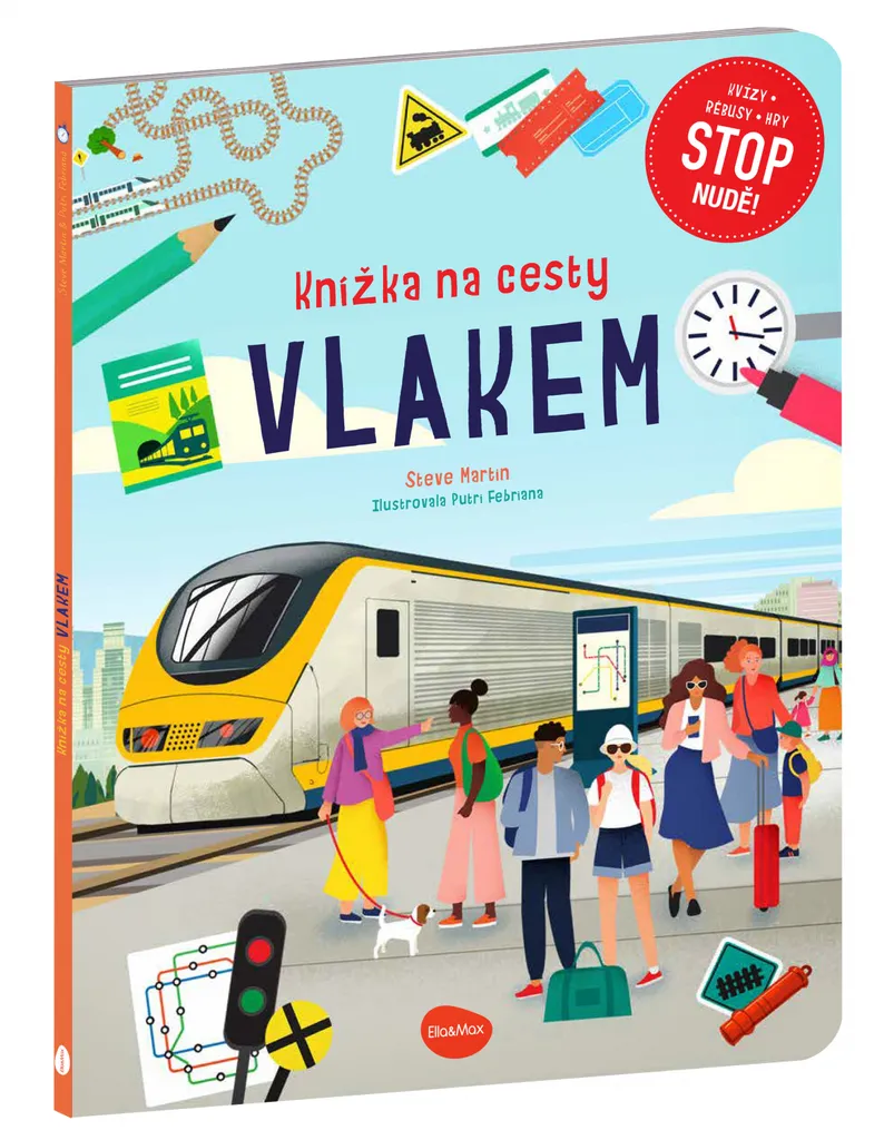 Livre de jeux pour occuper les enfants en train : Quiz et Rébus malins