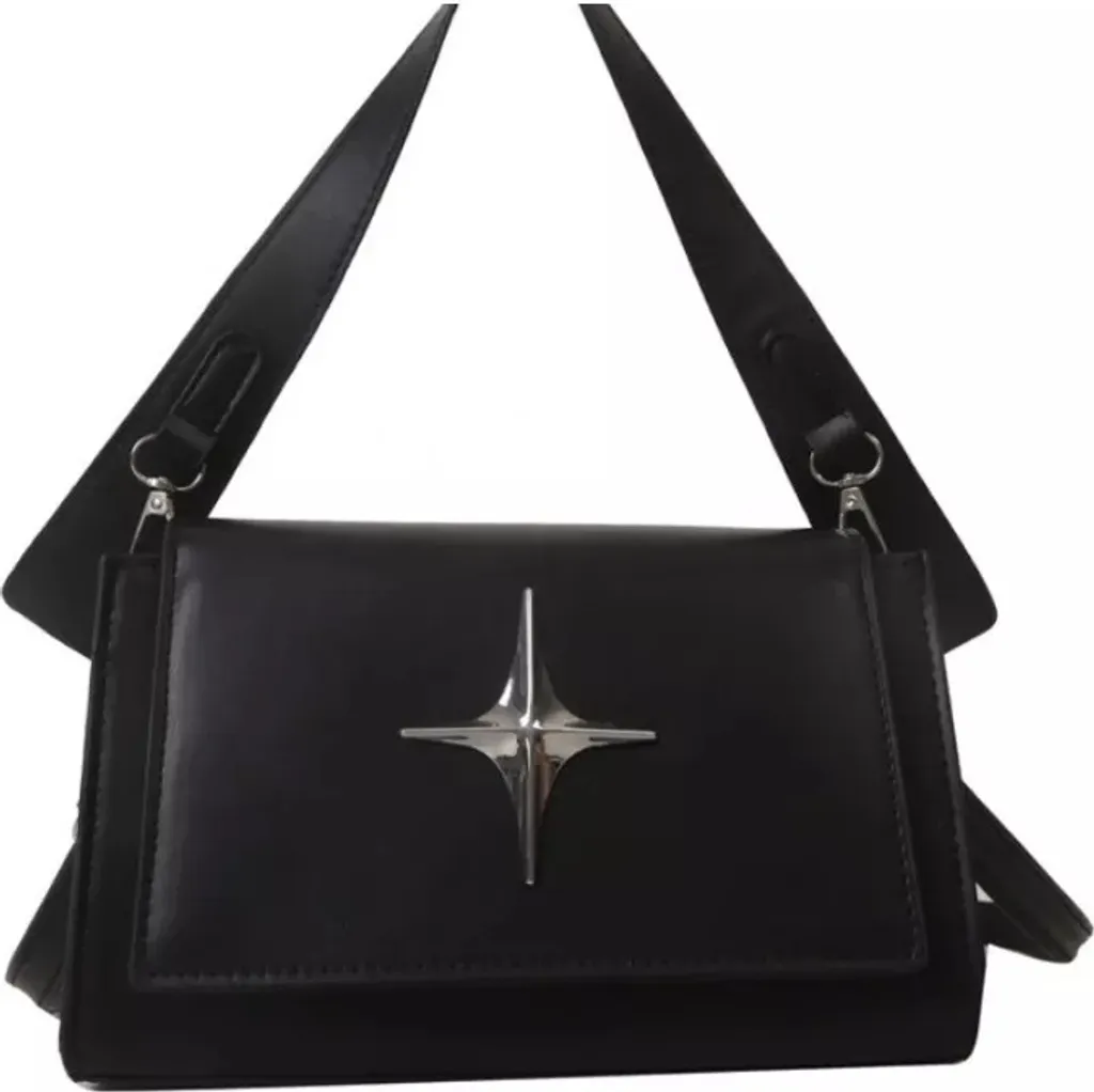 Borsa a Tracolla Elegante Donna Nero T250 - Collezione 2024 Fashion