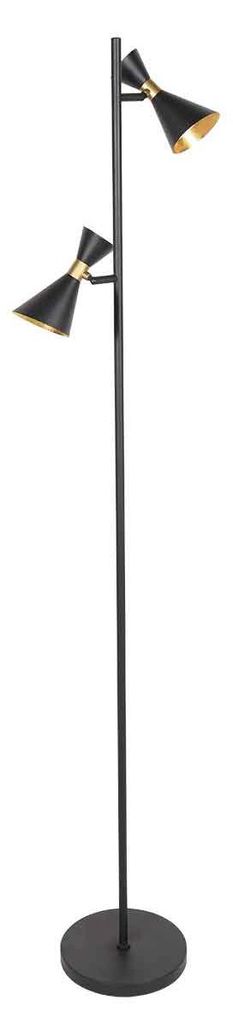 Anne Lighting - lampada da terra - Preto - nero - metallo - Immagine del prodotto 