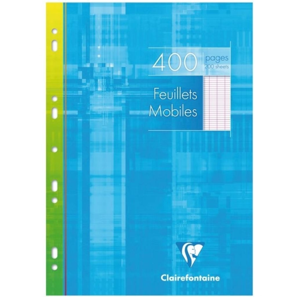Clairefontaine Ringbucheinlagen A4 F-lin 200Bl