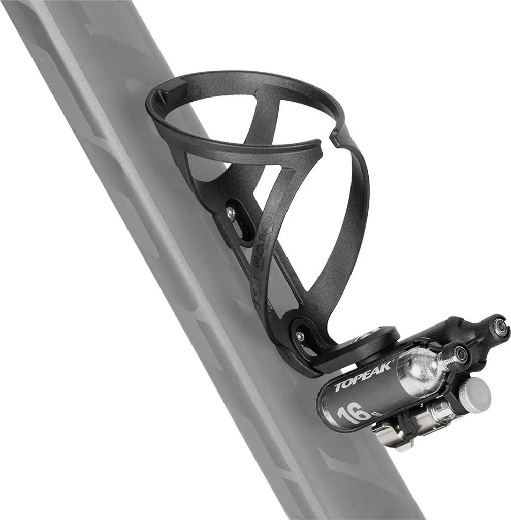 Topeak Ninja Master+ Co2 Noire - Support de Gonflage Discret et Robuste - 5