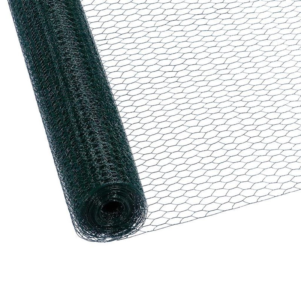 Hühnerzaun Geflügelnetz , Maschenweite 45 mm , Höhe 100 cm Produktbild 