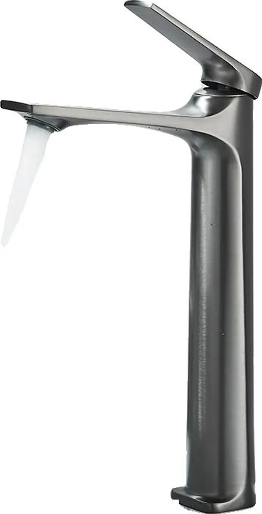 Rubinetto Soffitto Zen Grigio Canna di Fucile Inox 304 Alto
