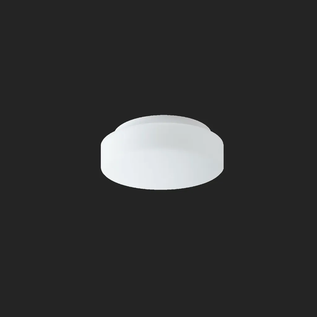 Plafonnier LED pour Couloir et Entrée Verre Blanc 4000K IP43 EDNA