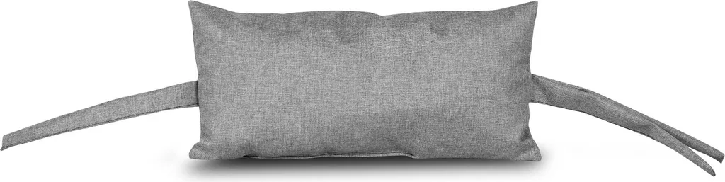 Coussin de jardin gris 112x113 cm pour fauteuil suspendu type œuf AIO