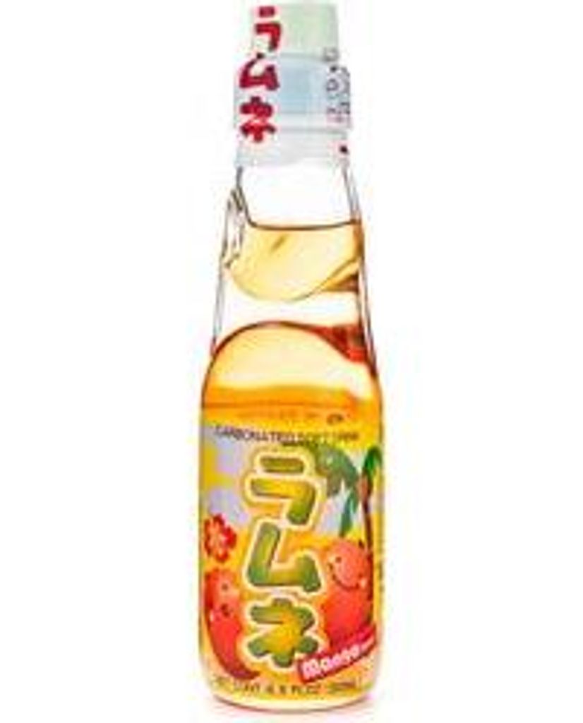 Hatakosen | Ramune Mango - 200 ml - Limonata giapponese - Immagine del prodotto 