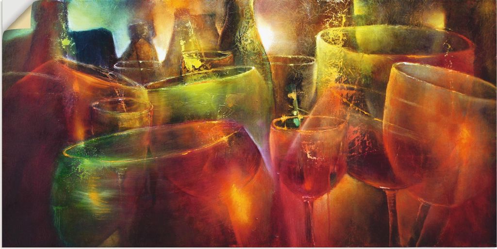 ARTland Wandbild, selbstklebend Zu später Stunde I Größe: 100x50 cm