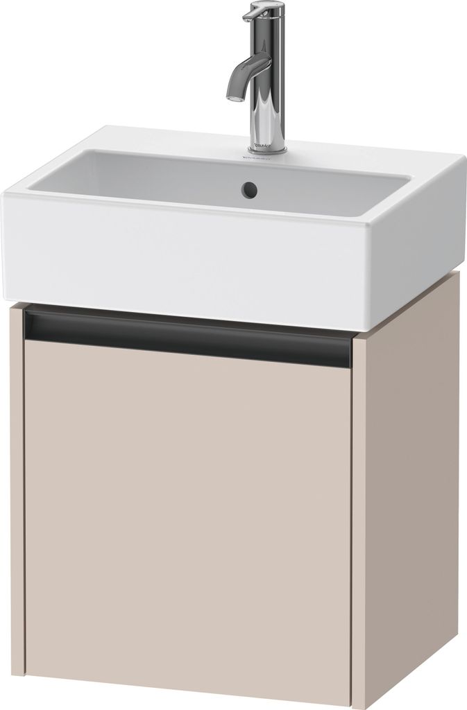 Duravit Ketho.2 Wastafelonderkast 43,4x33,8x44 cm Mat Taupe