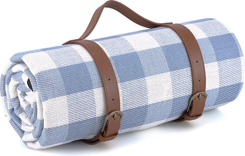 Picknickdecke 200x200cm, Stranddecke Wasserdicht Sandfrei Outdoor Decke Waschbar XXL Picknickdecken, Faltbar Strandmatte mit Schultergurt, ideal f...