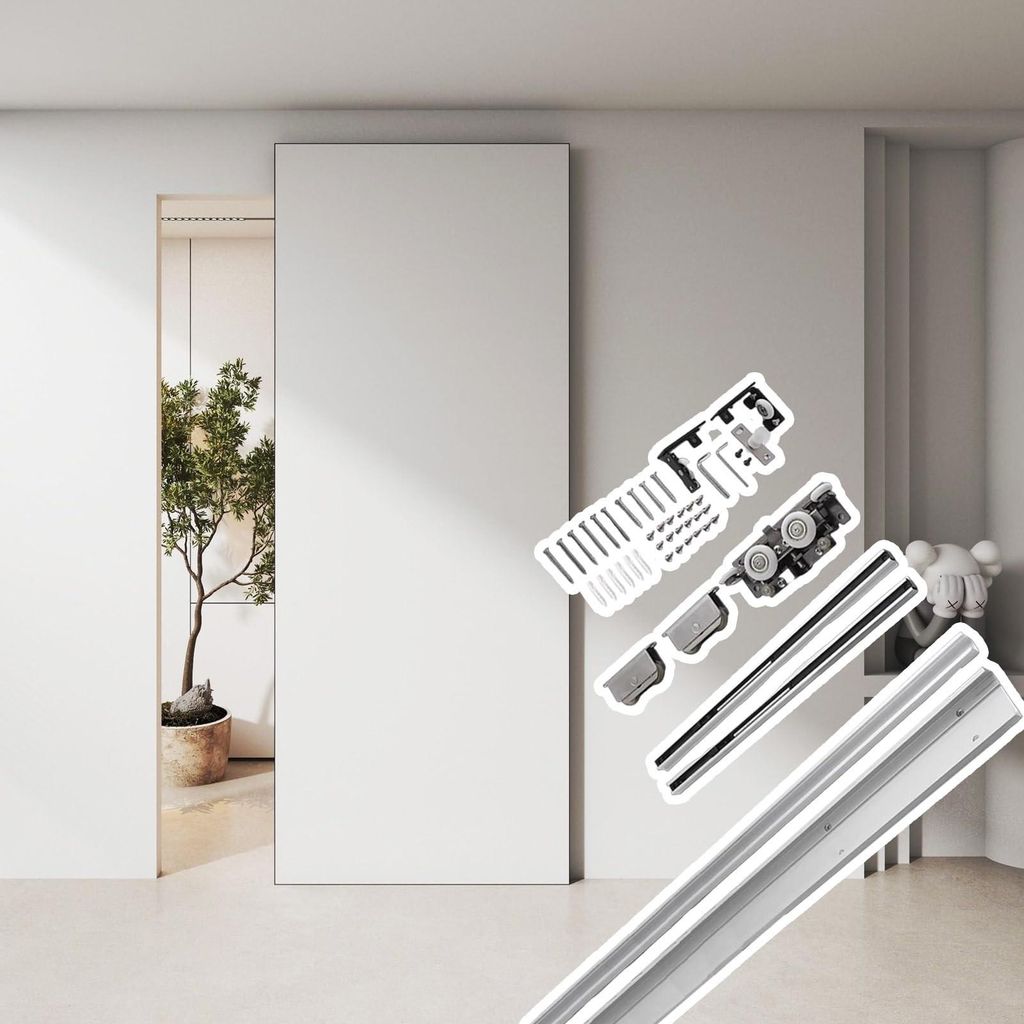 Ensemble complet de quincaillerie pour porte coulissante Image du produit 