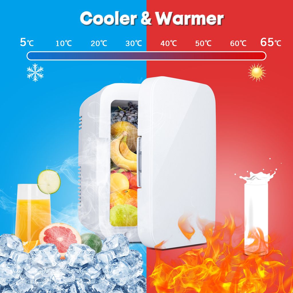 Puluomis Mini Kühlschrank 4L, 2 in 1 Warm- und Kühlbox Produktbild 4