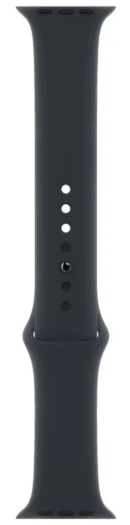 Bracciale sportivo Apple Watch 44 mm nero S/M, M/L
