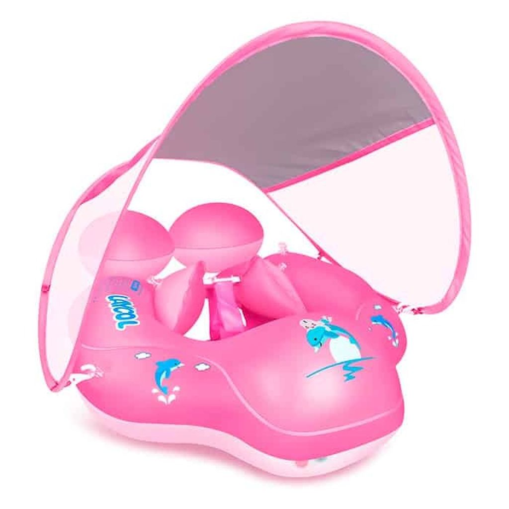 Gommone da nuoto per bambini con tettuccio UPF50+, cinture Immagine del prodotto 