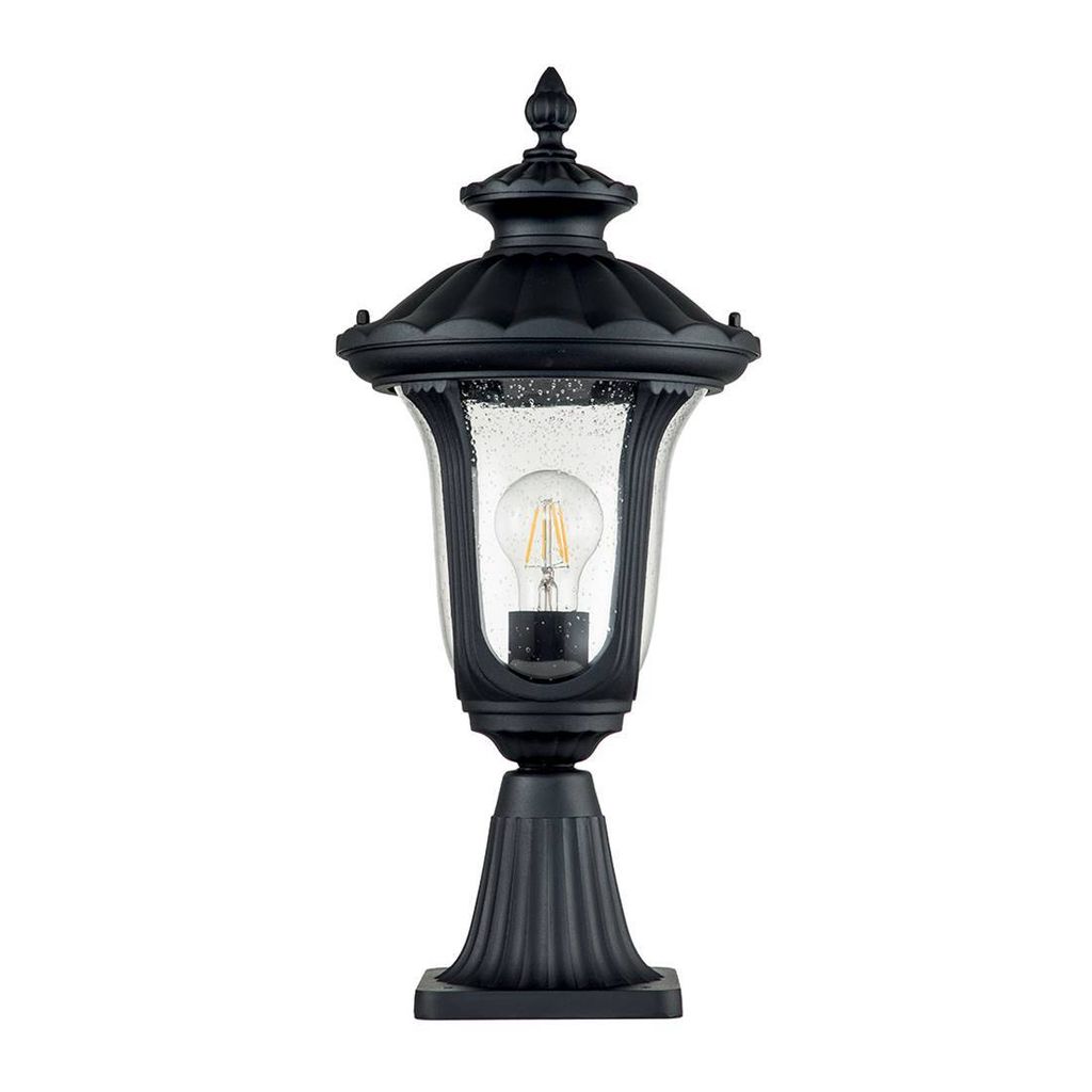Chicago Stehleuchte schwarz strukturiert Elstead Lighting CC3-S-BK